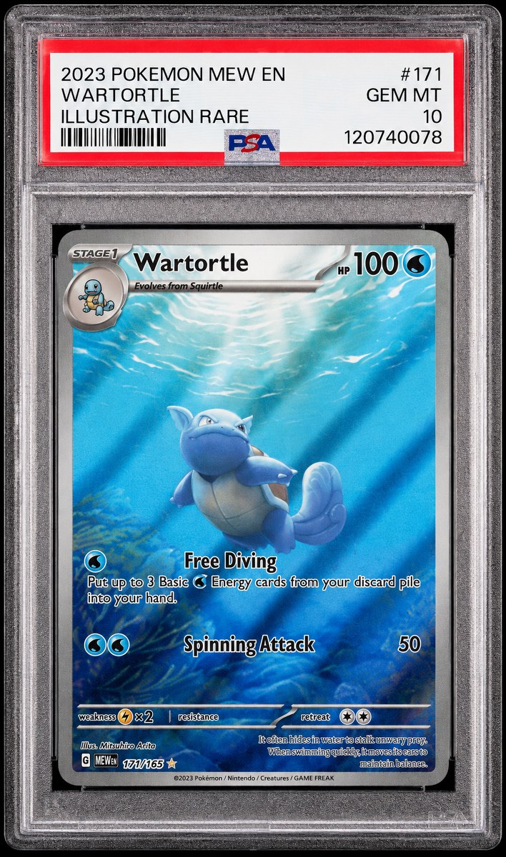 PSA graded card
