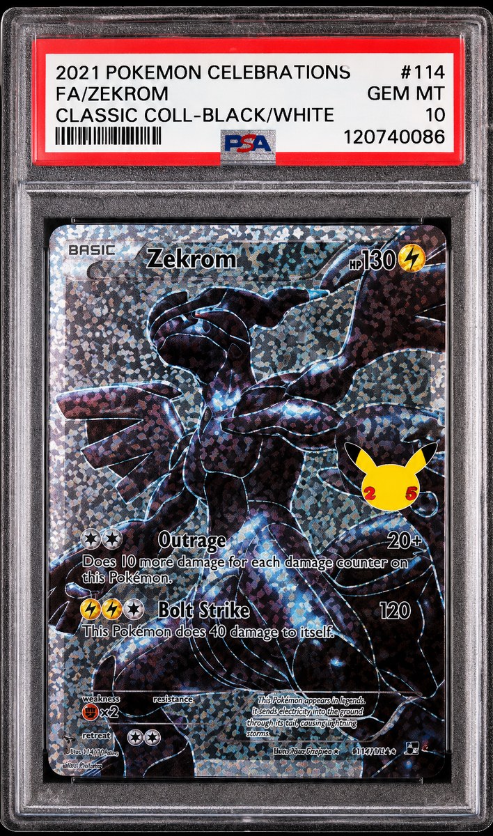 PSA graded card