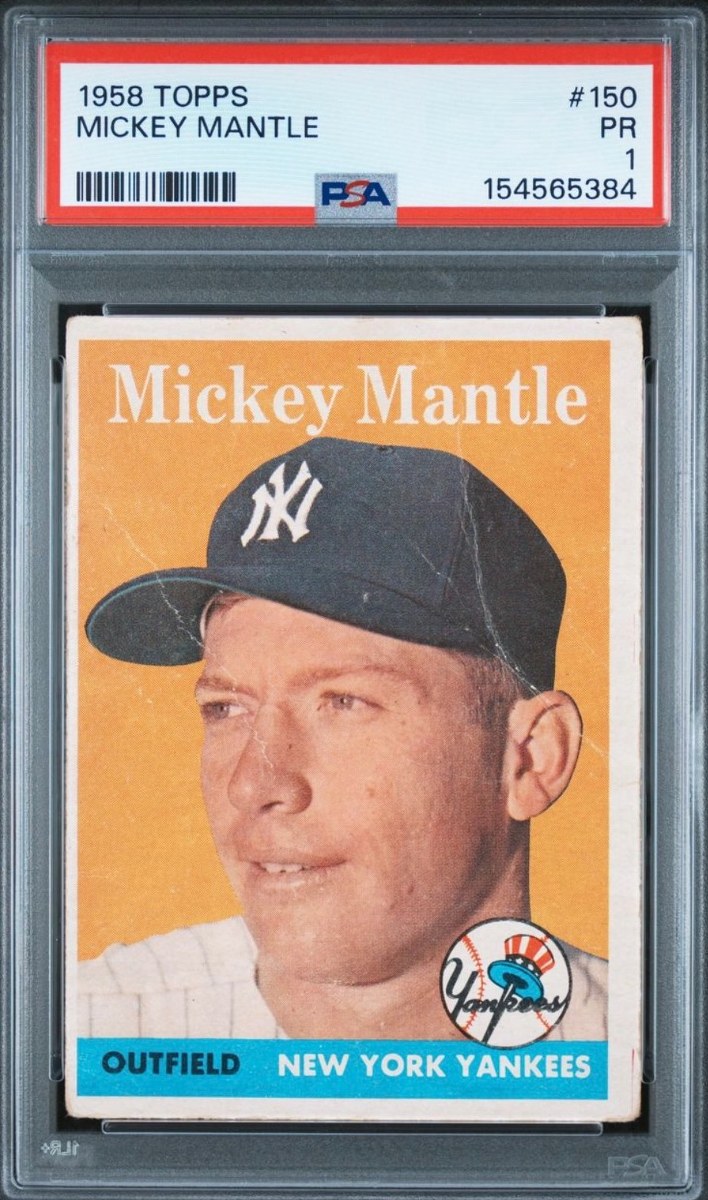 PSA graded card