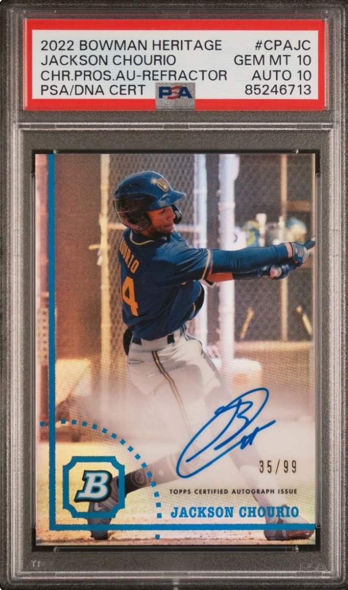 PSA graded card